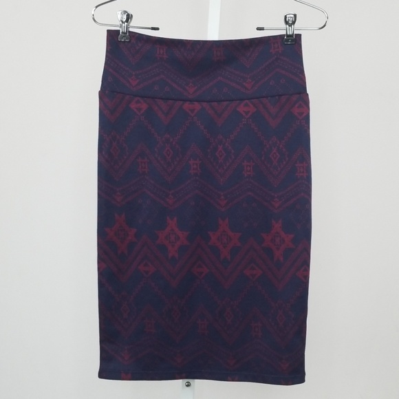LuLaRoe Cassie Pencil Skirt - Picture 2 of 5